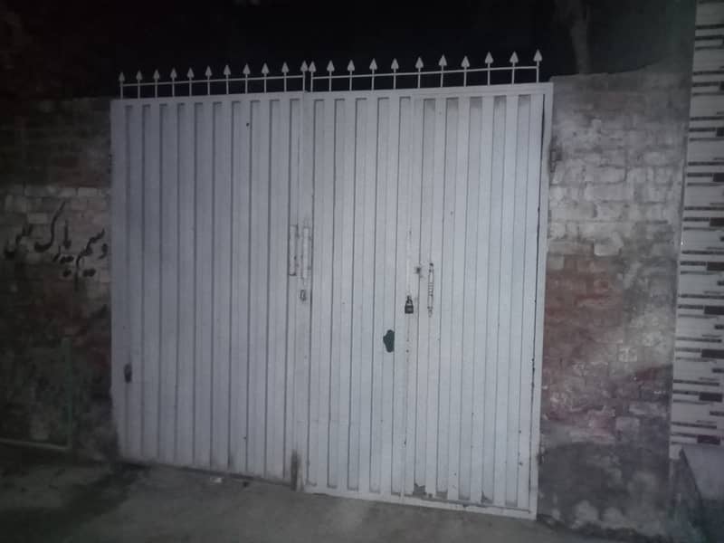 1 One Used Iron Gate For Sale 14 Geuge 7×8 1