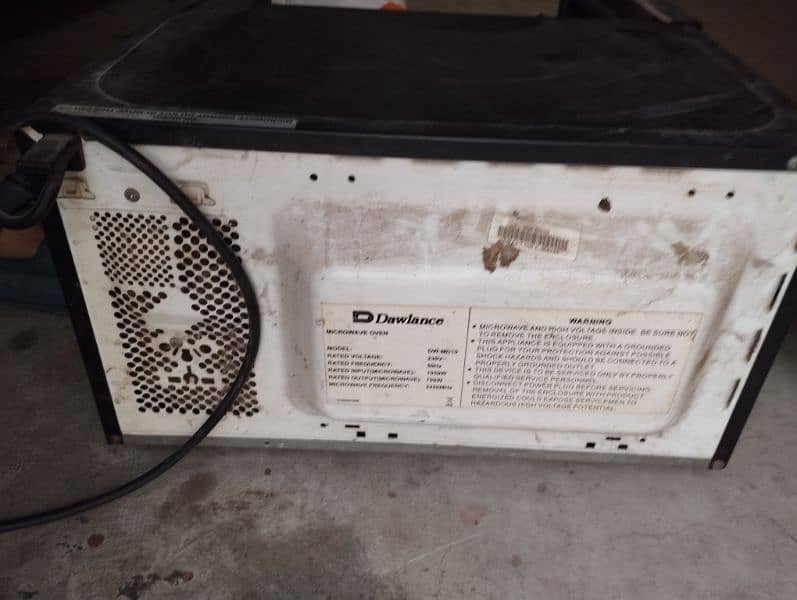 Dawlance oven only magnetron gun will be replaced 5