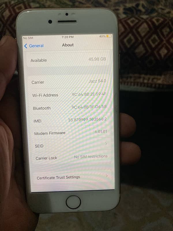 IPhone 8 Non PTA 64GB 7