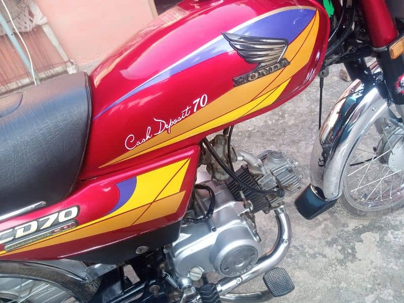 Honda CD 70 Urgent For Sale | Honda In Bikes | Total Geniune 1