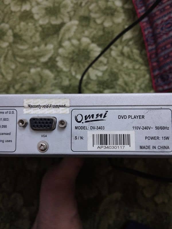 CD /DVD player Omni orignal 2