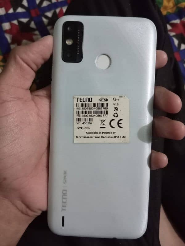 Tecno spark 6 go 1