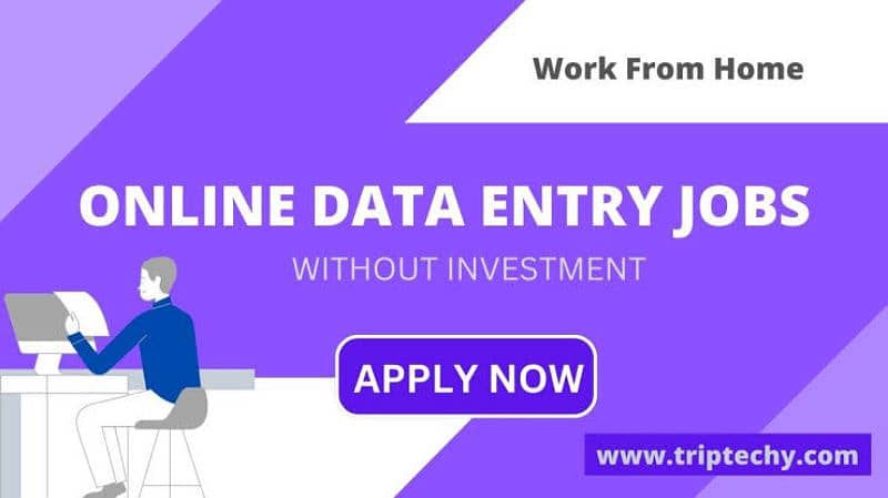 Home-based Online data typing jobs available for females and males 0