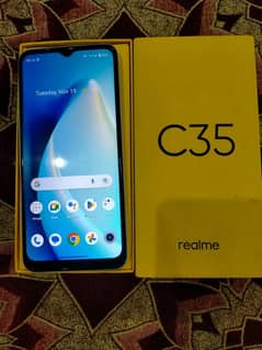 realme c35 complete box in