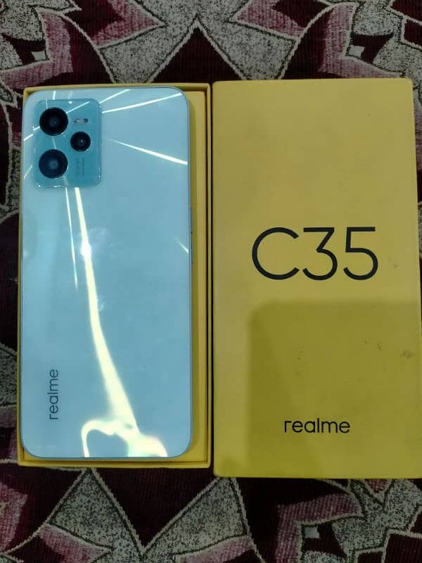 realme c35 complete box in 1