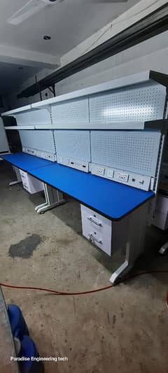 ESD Tables |Heavy work benches|storeing racks.