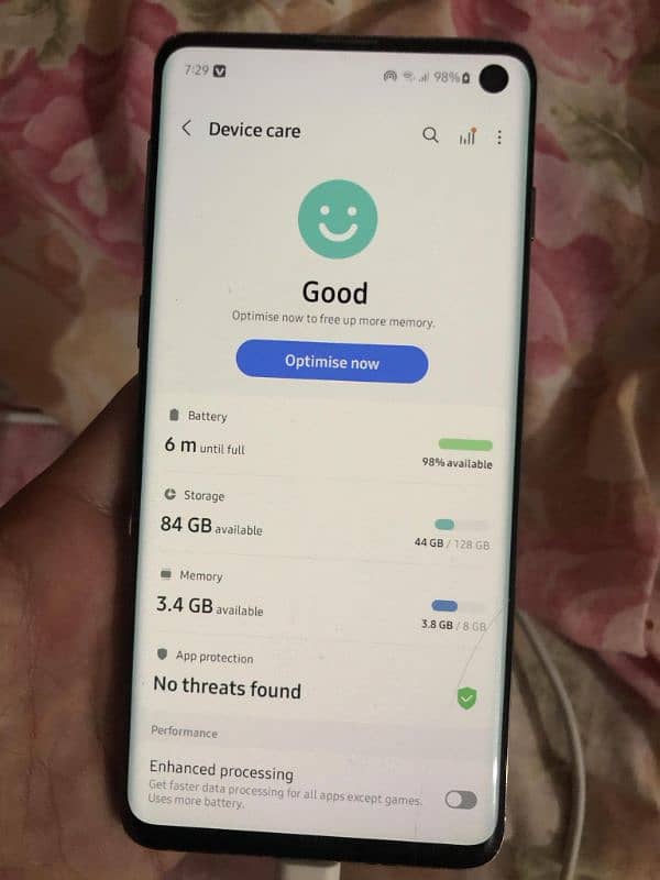 GALAXY' S10 8+8 RAM 128GB ROM SIM+CARD PTA APROVE 3