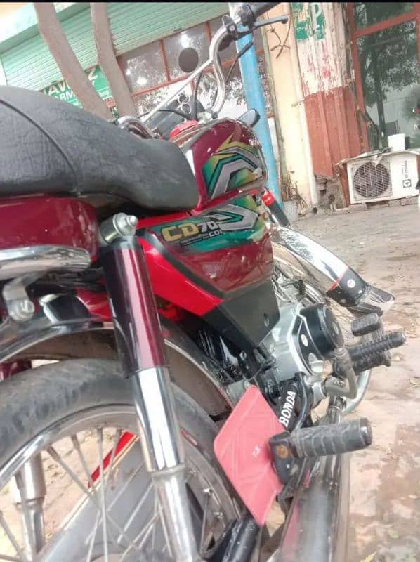 Honda CD 70c One hand used all ok number ni laga Howa 2023 0