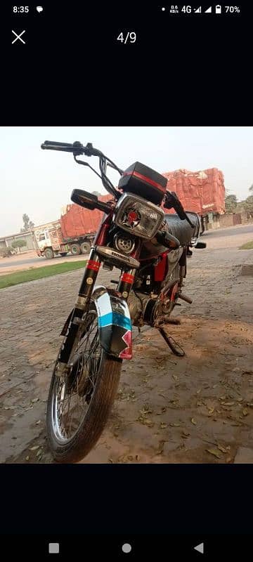 Honda CD 70c One hand used all ok number ni laga Howa 2023 5