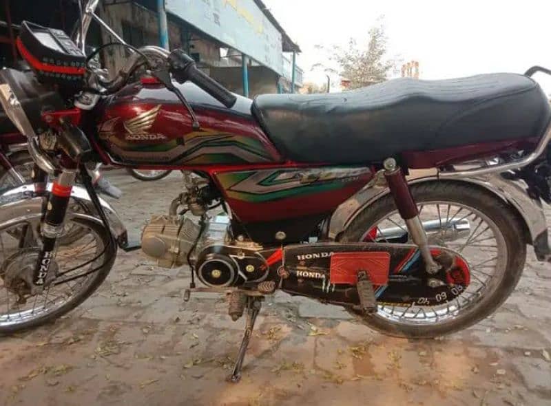 Honda CD 70c One hand used all ok number ni laga Howa 2023 6