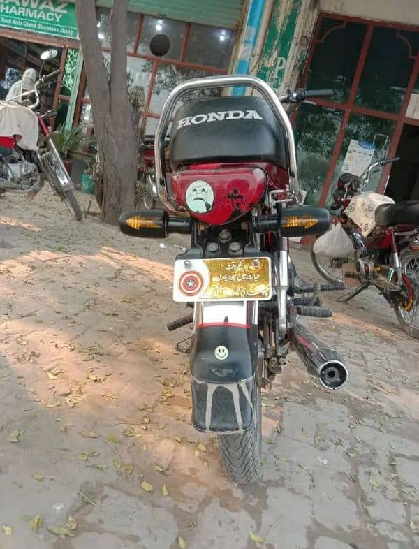 Honda CD 70c One hand used all ok number ni laga Howa 2023 7