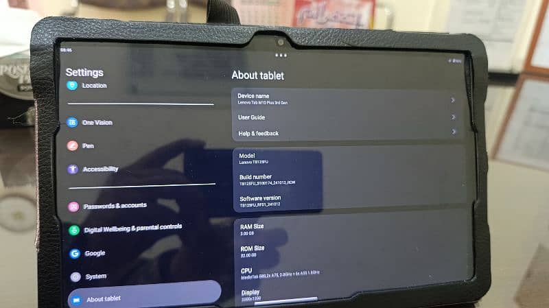 Lenovo Tab M10 Plus , 3 GB , 32 GB plus 64 GB TF Card 2