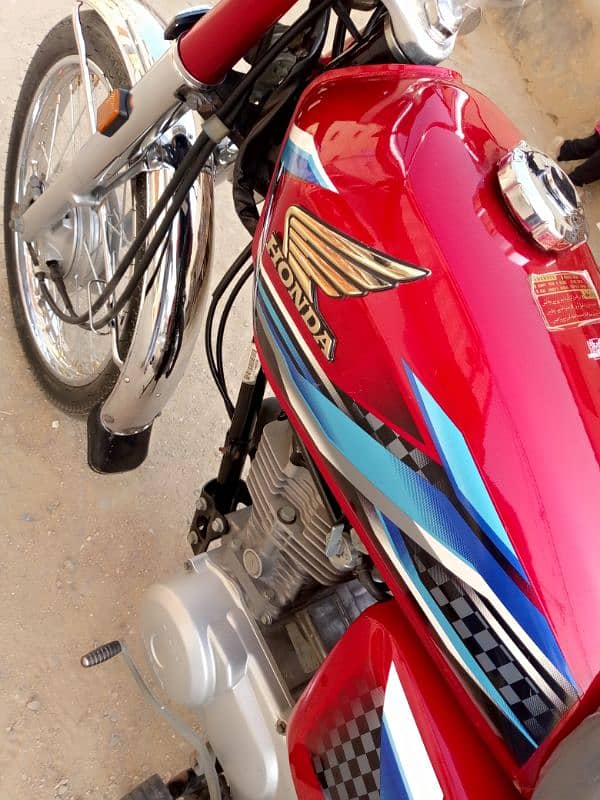 Honda 125 2024 Zero bike ha bhot kam chale ha 16