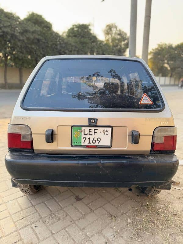 Suzuki Mehran VX 2015 3