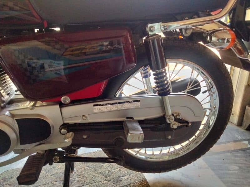 Honda cg125 new used 1550 only NBR Laga Howa hai 5