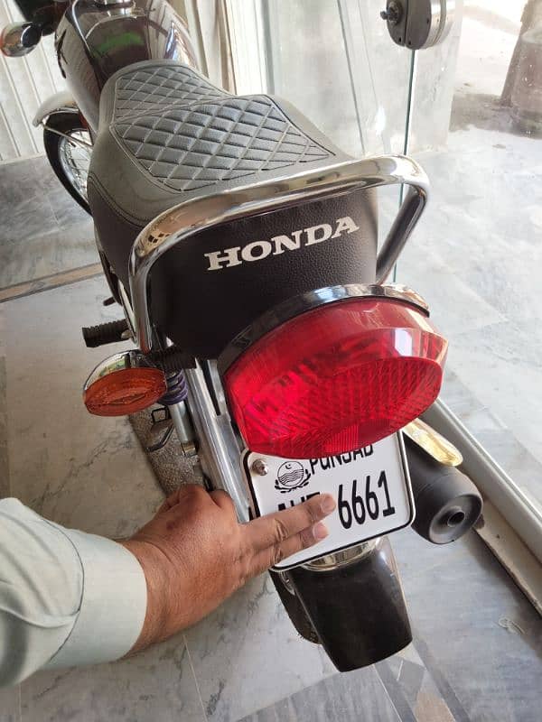 Honda cg125 new used 1550 only NBR Laga Howa hai 8