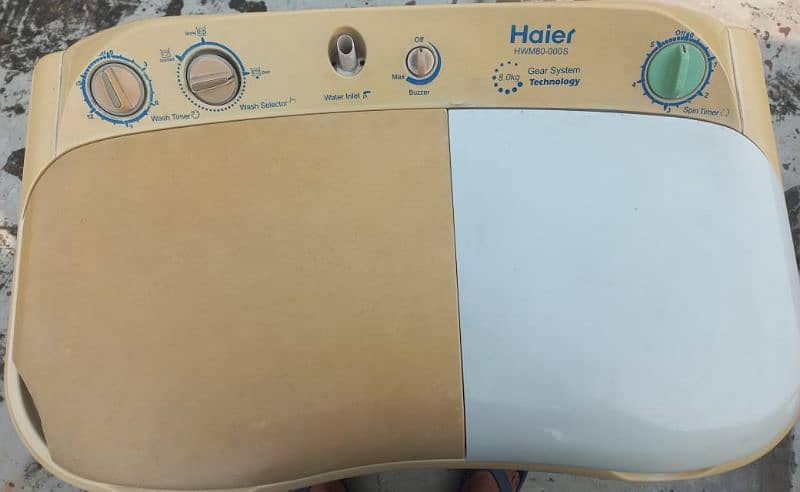 Haier washing machine 0