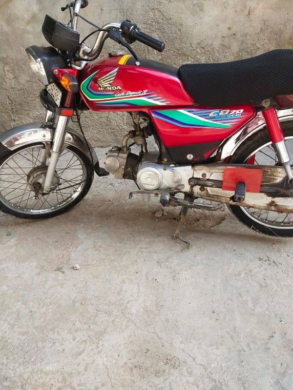 Honda cd 70 2017 model good condition All documents clear 03217699114 1