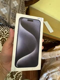 iPhone 15 pro max PTA approved 256GB blue titanium