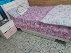 single bed and study table for girls