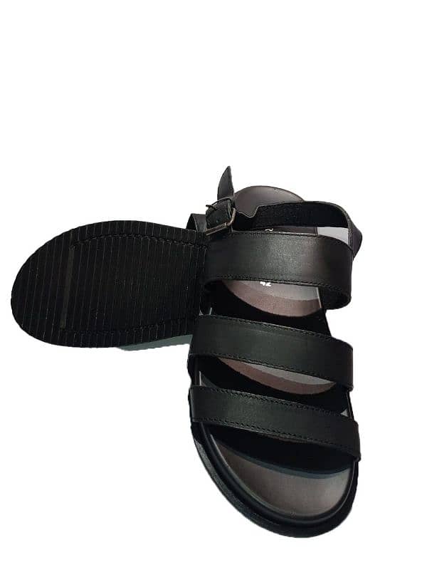 Rubber sole and Leather sandals for sale 0