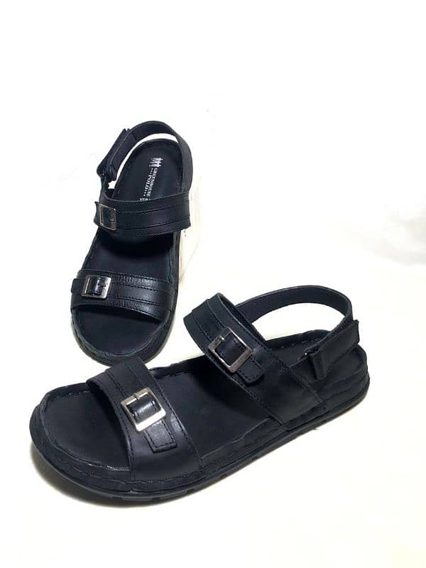 Rubber sole and Leather sandals for sale 3