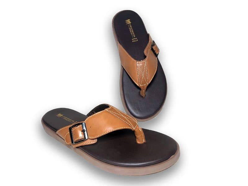 Rubber sole and Leather sandals for sale 5