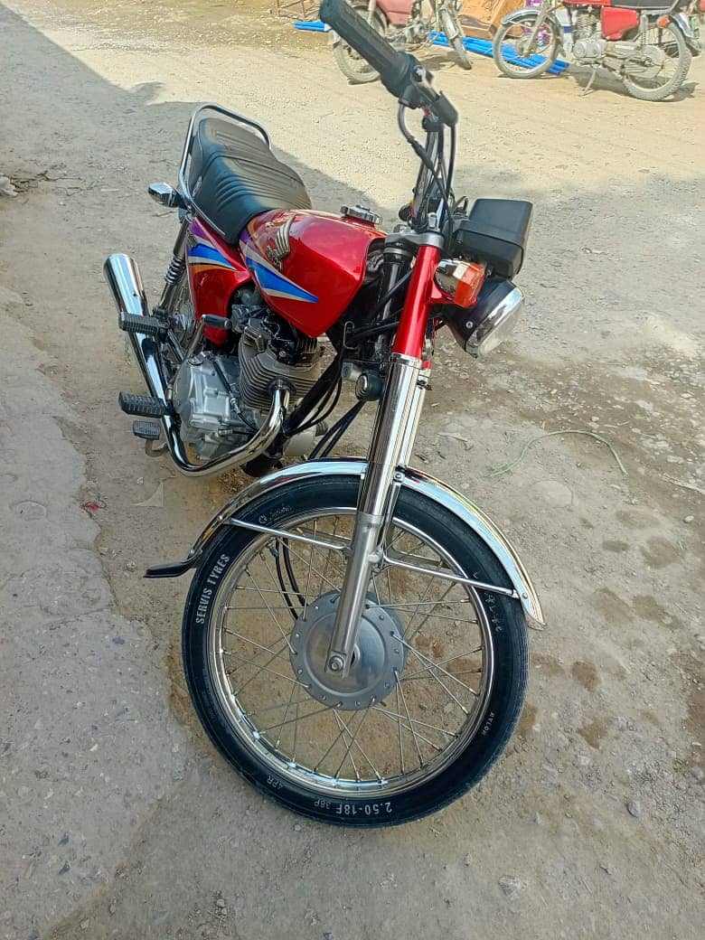 Honda 125 CG 2009 model for urgent sale 1