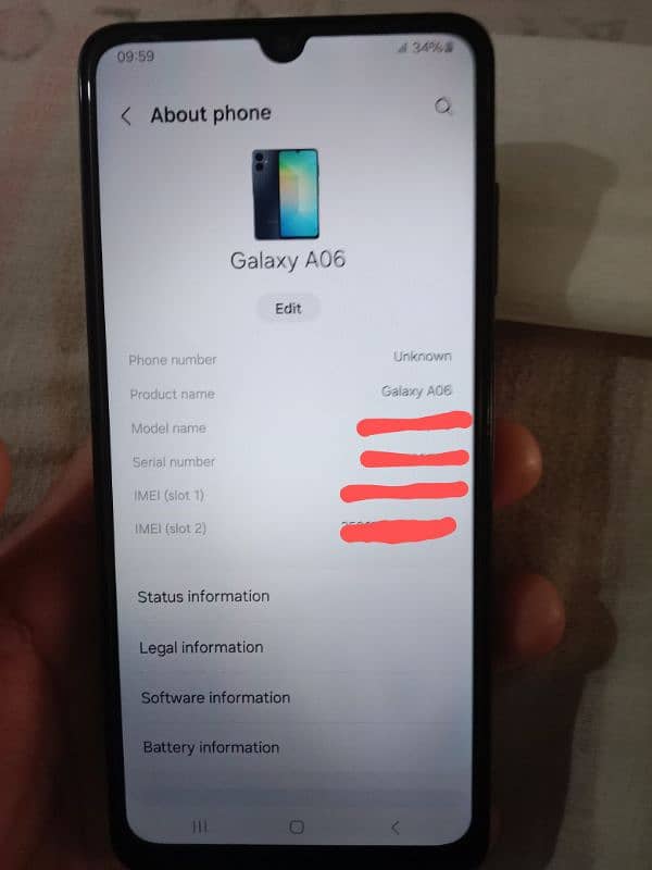 Samsong galaxy A06 4/128 gb brand new 3