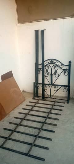 Single Iron bed