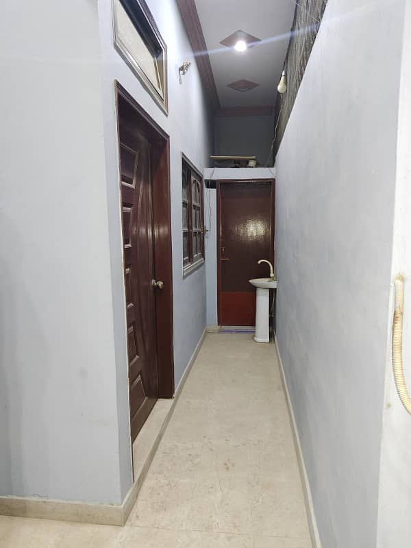 120 Sq Yards, Full Furnished House For Sell, Near Johar Chowk, 1st Street from Main Road West-Open 1