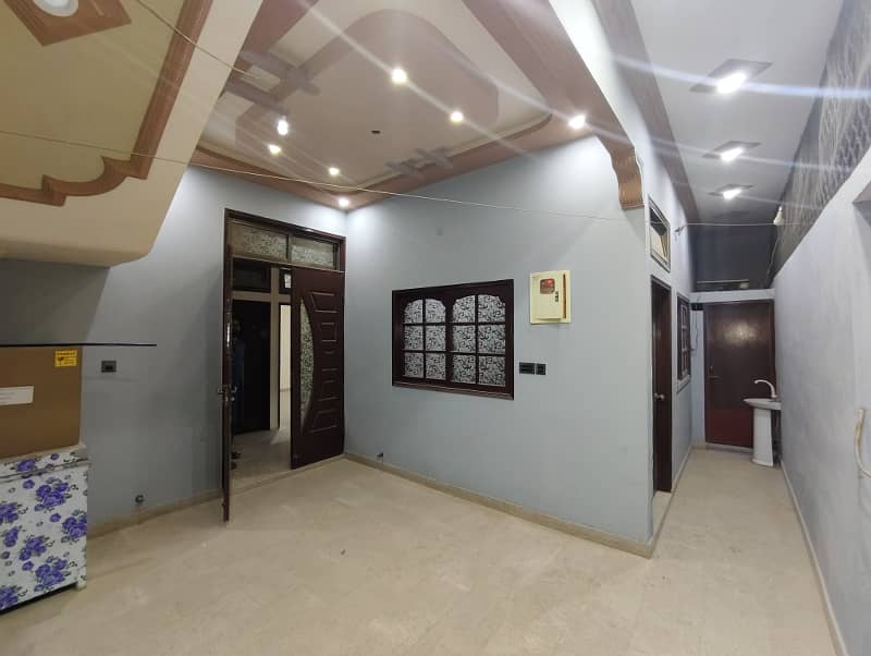 120 Sq Yards, Full Furnished House For Sell, Near Johar Chowk, 1st Street from Main Road West-Open 3