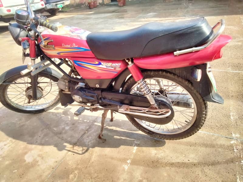 United 100cc urgent sale 1