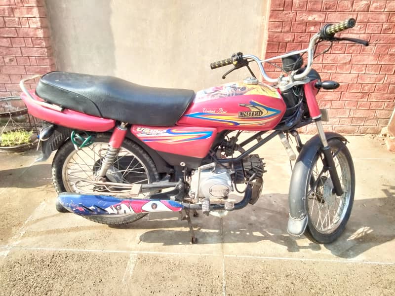 United 100cc urgent sale 6