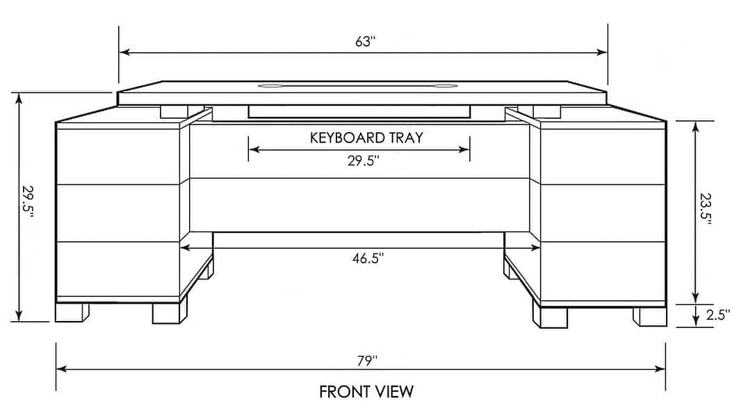 office table | executive table | office table | wooden table 6