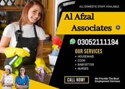 Office Boy | Office Staff | Maid | Helper | Nanny | Driver ] Cook