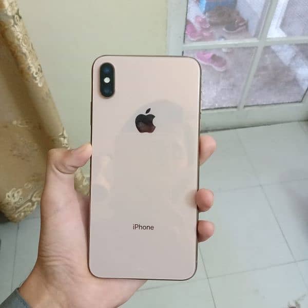 Iphone xsmax golden pta approved 256gb with box 0