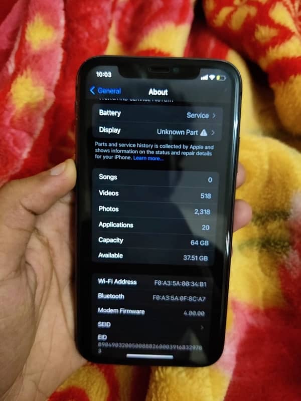 Iphone 11 64gb Dual sim pta approved 3