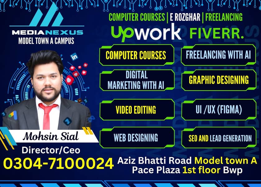 BECOME FREELACNER AND IT EXPERT JOIN MEDIA NEXUS BAHAWALPUR 8