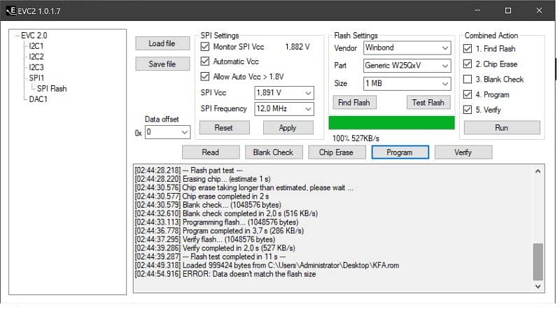 bios programming 0