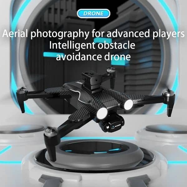 Lh_X68 Foldable High Quality Double Camera Brushless Motors Drone 4K 1