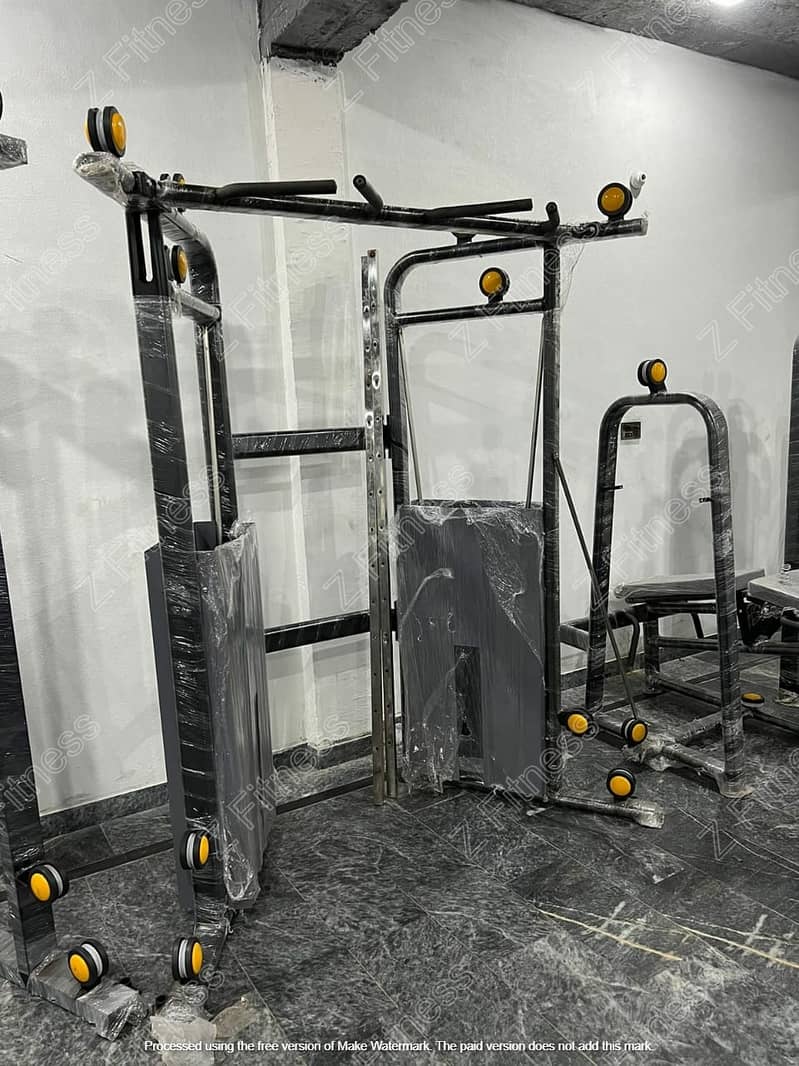 Kettlebells / Shoulder Press machine / Ab Crunch Machine|Complete gym 8