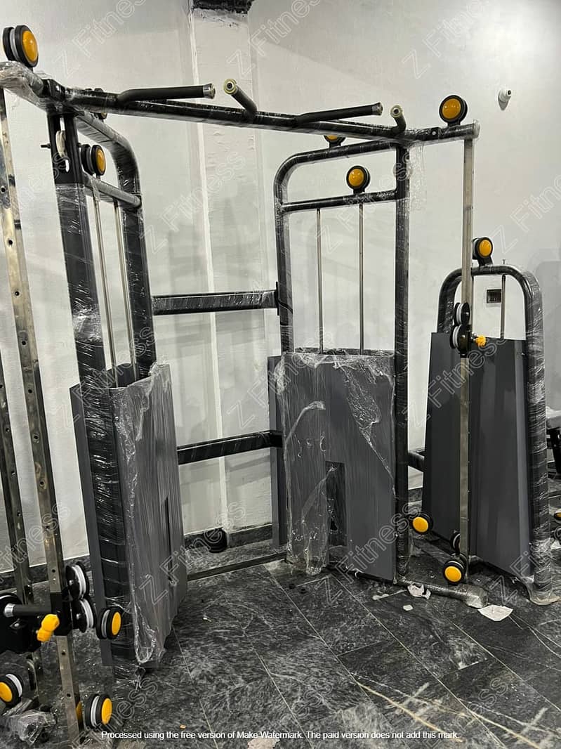 Kettlebells / Shoulder Press machine / Ab Crunch Machine|Complete gym 11