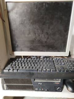 Lenovo think center pc 2gb ram 256 GB hard disk