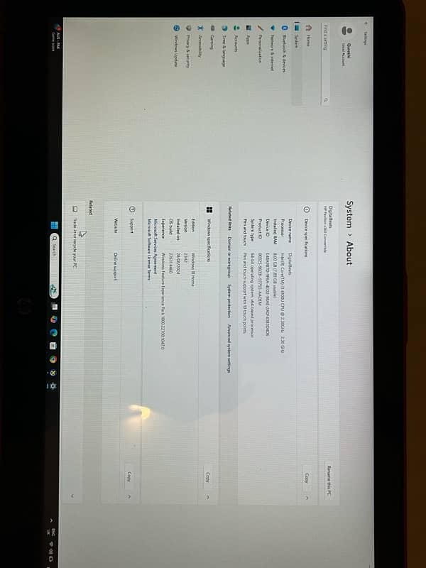 HP Pavilion x360 convertable and touch screen 3