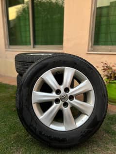 Toyota Corolla 15” Alloy Rims and Tyres