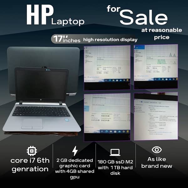 HP PRO BOOK i7 6th GENERATION 0