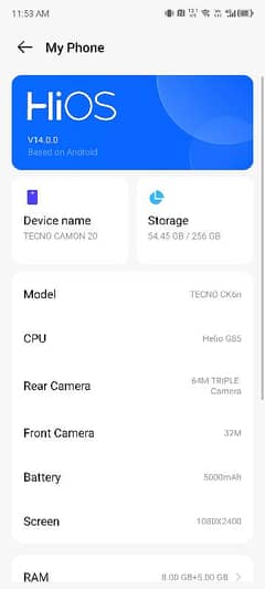 tecno camon 20