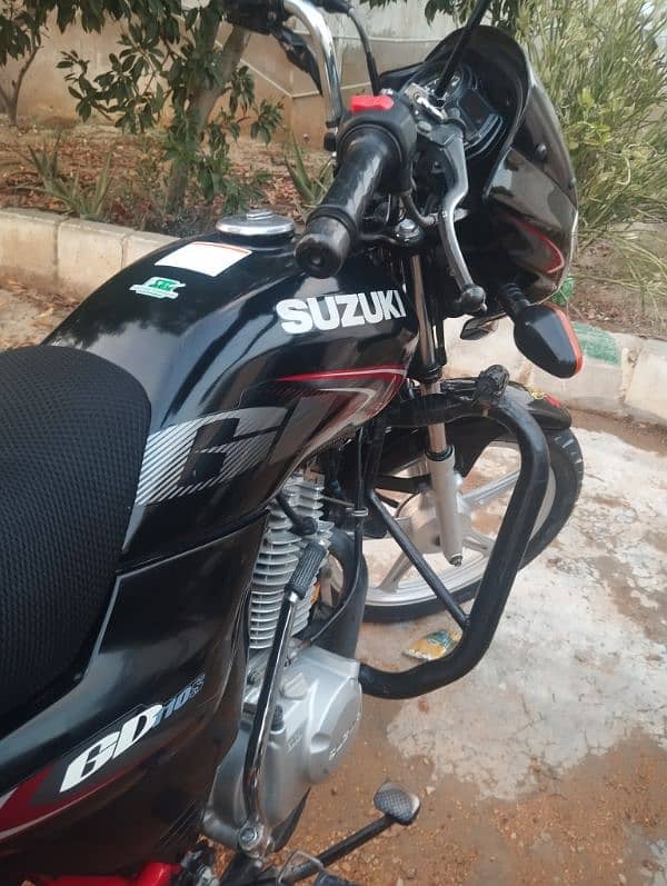 Suzuki GD 110s Mint condition Karachi registered 5