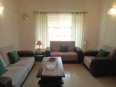 Fully Furnished 8 Marla Lower Portion Available For Rent in Bahria Town Safari Block